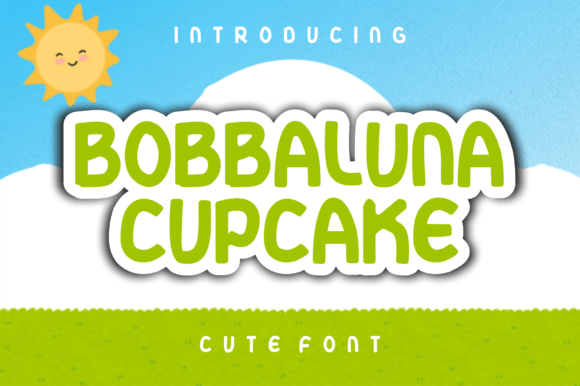 Bringing Joy to Your Shop with the Bobbaluna Cupcake Typeface