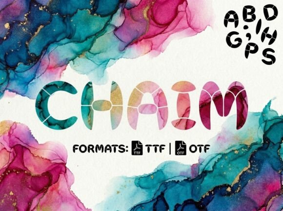 Chaim: The Fluid Display Font That Transformed Our Client's Brand