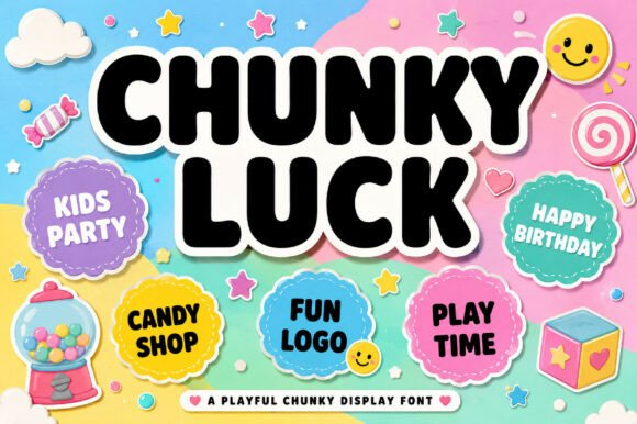 Chunky Luck: The Bold Typeface That Transformed My Small Brand