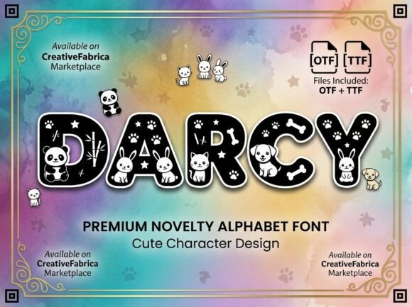 Darcy: The Premium Display Font That Stops Scrolling
