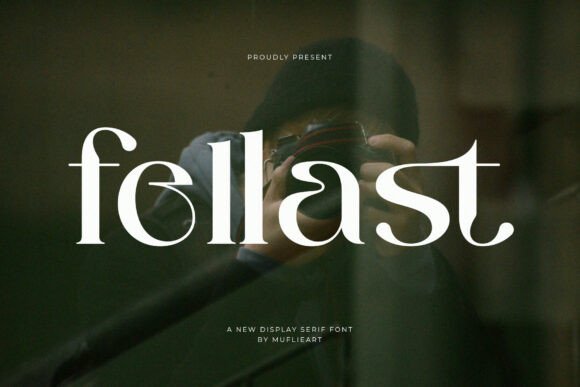 Fellast: A Fluid Display Serif for Intimate Branding