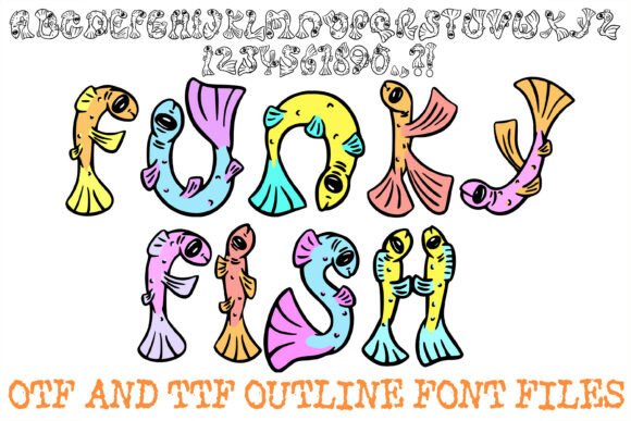 Funky Fish: The Vibrant Display Typeface for Modern Editorial Design