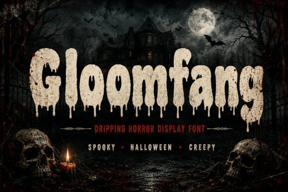 Gloomfang: A Chilling Font for Bold Branding