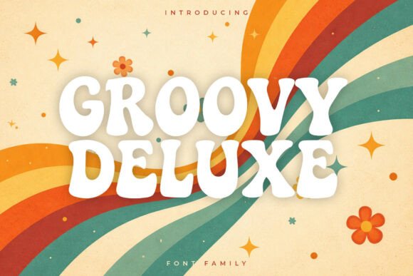 Groovy Deluxe: A Retro-Inspired Font for Modern Campaigns