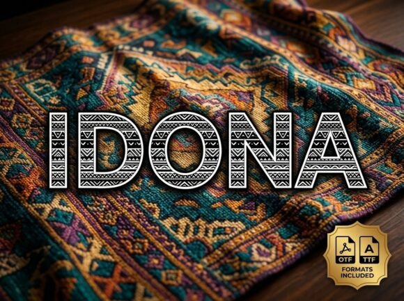 Idona: The Premium Display Font for Scroll-Stopping Visuals