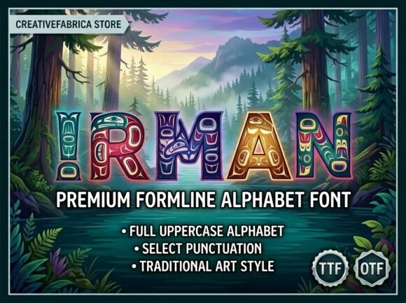 Irman: The Premium Display Font That Transformed My Brand Identity