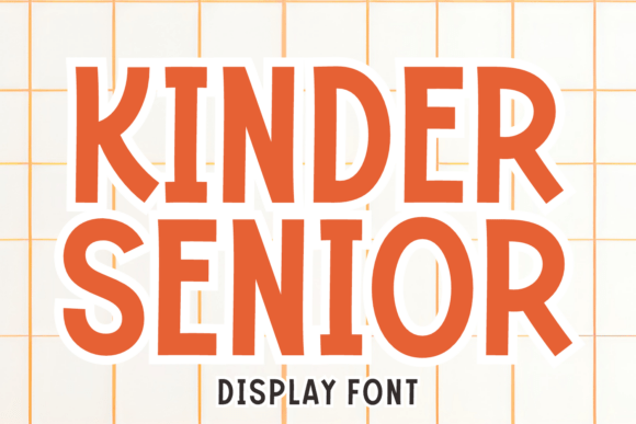 Kinder Senior: The Perfect Display Typeface for Small Business Branding
