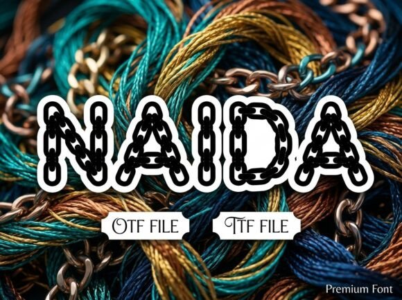 Naida: The Premium Display Typeface for Modern Web Design