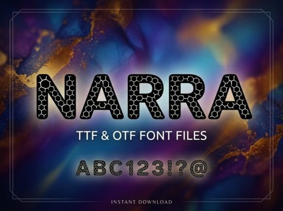 Narra: The Premium Display Font for Scroll-Stopping Brand Content
