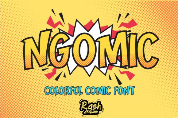 Ngomic: The Vibrant Display Typeface That Powers Bold Campaigns