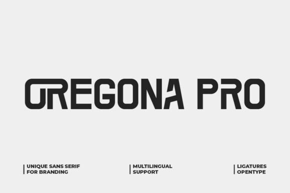 Oregona Pro: The Modern Display Typeface for Editorial Excellence