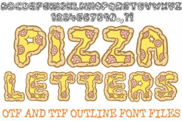 Pizza Letters: The Creative Font for Scroll-Stopping Campaigns